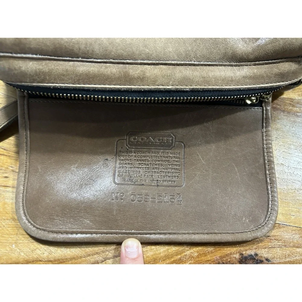 Vintage Coach Broadway Satchel Speedy Doctor Bag Putty Leather USA